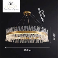 Margaux Crystal Chandelier - Dia100cm / Warm Light 3000K - chandelier