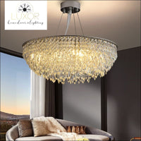 Marieli Crystal Modern Chandelier - chandeliers