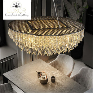 Marieli Crystal Modern Chandelier - chandeliers