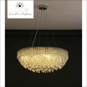 Marieli Crystal Modern Chandelier - chandeliers