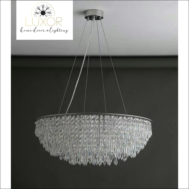 Marieli Crystal Modern Chandelier - chandeliers