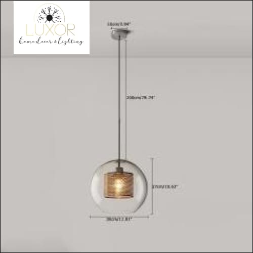 pendant lighting Marina Pendant Lamp - Luxor Home Decor & Lighting