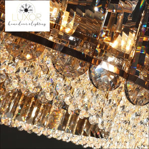 Marsale Smoke Crystal Chandelier Collection - chandelier