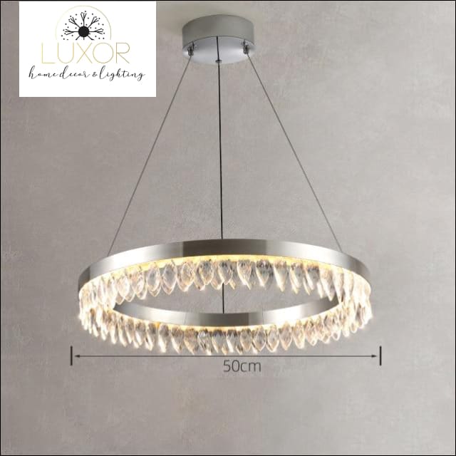 Marshal Modern Chandelier Collection - Dia50cm / Cool light 6000K / Gold chandelier - chandeliers