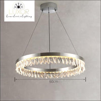 Marshal Modern Chandelier Collection - Dia60cm / Cool light 6000K / Gold chandelier - chandeliers