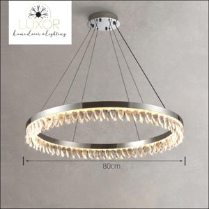Marshal Modern Chandelier Collection - Dia80cm / Cool light 6000K / Gold chandelier - chandeliers