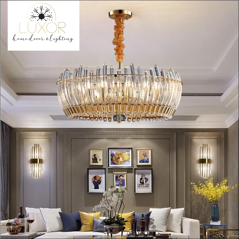 chandeliers Matini Glam Crystal Chandelier - Luxor Home Decor & Lighting