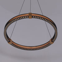 Matrix Ring Chandelier