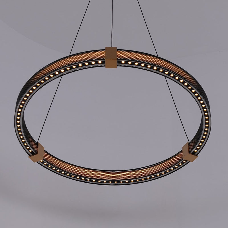 Matrix Ring Chandelier