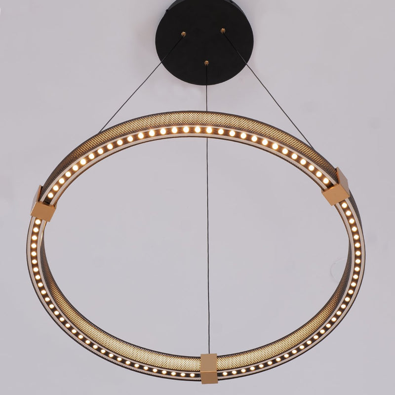 Matrix Ring Chandelier