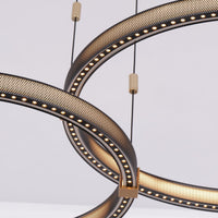 Matrix Ring Chandelier