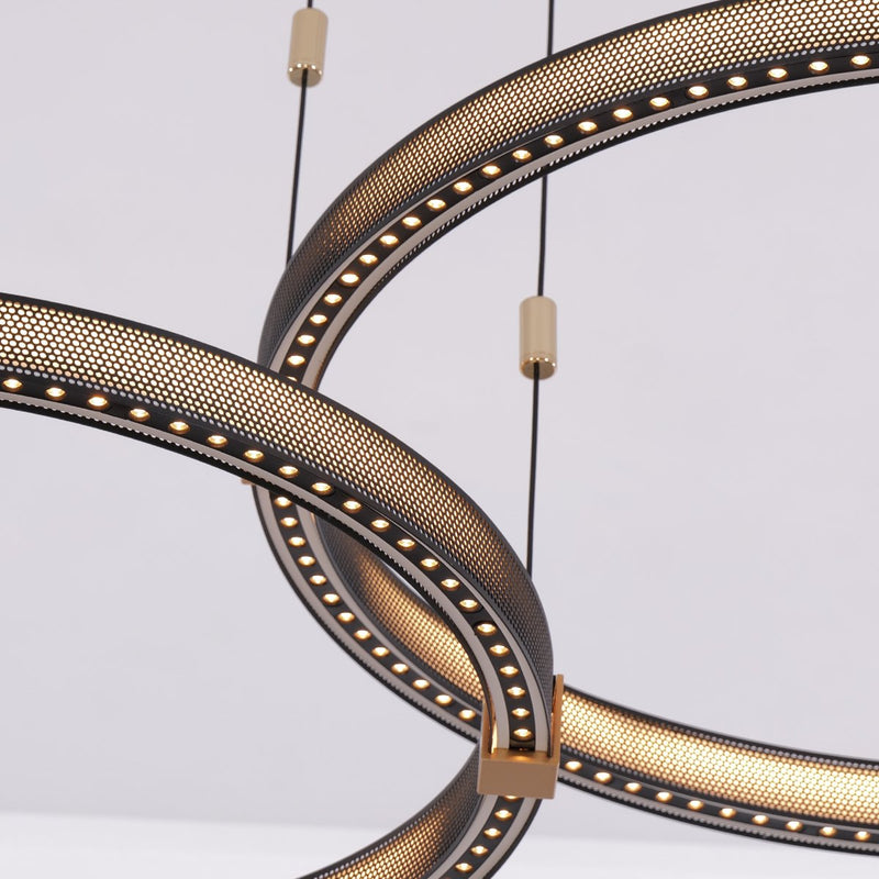 Matrix Ring Chandelier