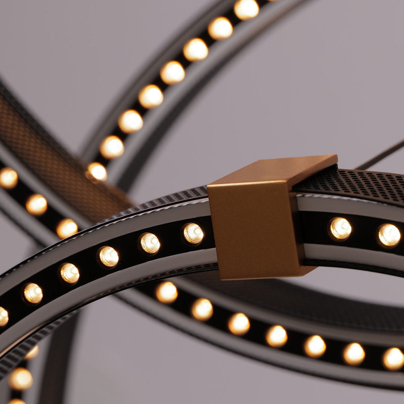 Matrix Ring Chandelier