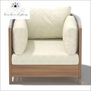Medellin Modern 3 Piece Patio Set - Outdoor Seating