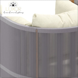 Medellin Modern 3 Piece Patio Set - Outdoor Seating