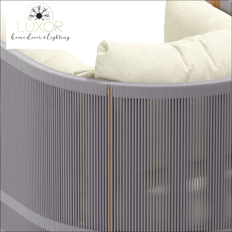 Medellin Modern 3 Piece Patio Set - Outdoor Seating