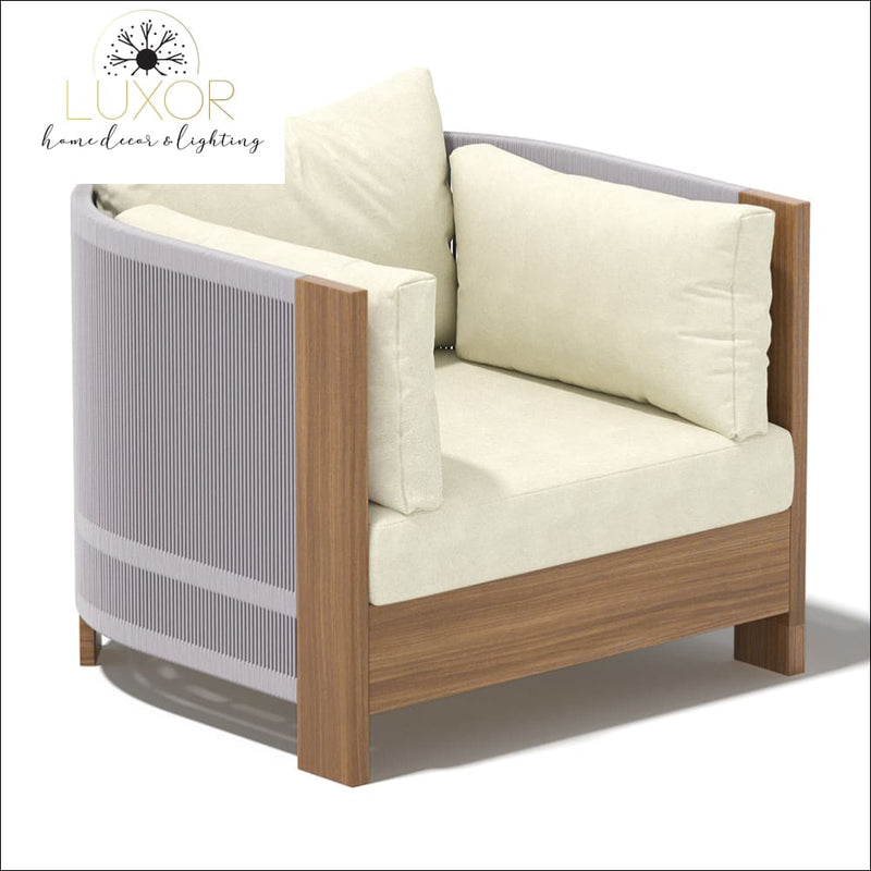 Medellin Modern 3 Piece Patio Set - Outdoor Seating