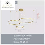 pendant lighting Melania Modern Circular Pendant - Luxor Home Decor & Lighting