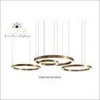 pendant lighting Melania Modern Circular Pendant - Luxor Home Decor & Lighting