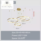 pendant lighting Melania Modern Circular Pendant - Luxor Home Decor & Lighting