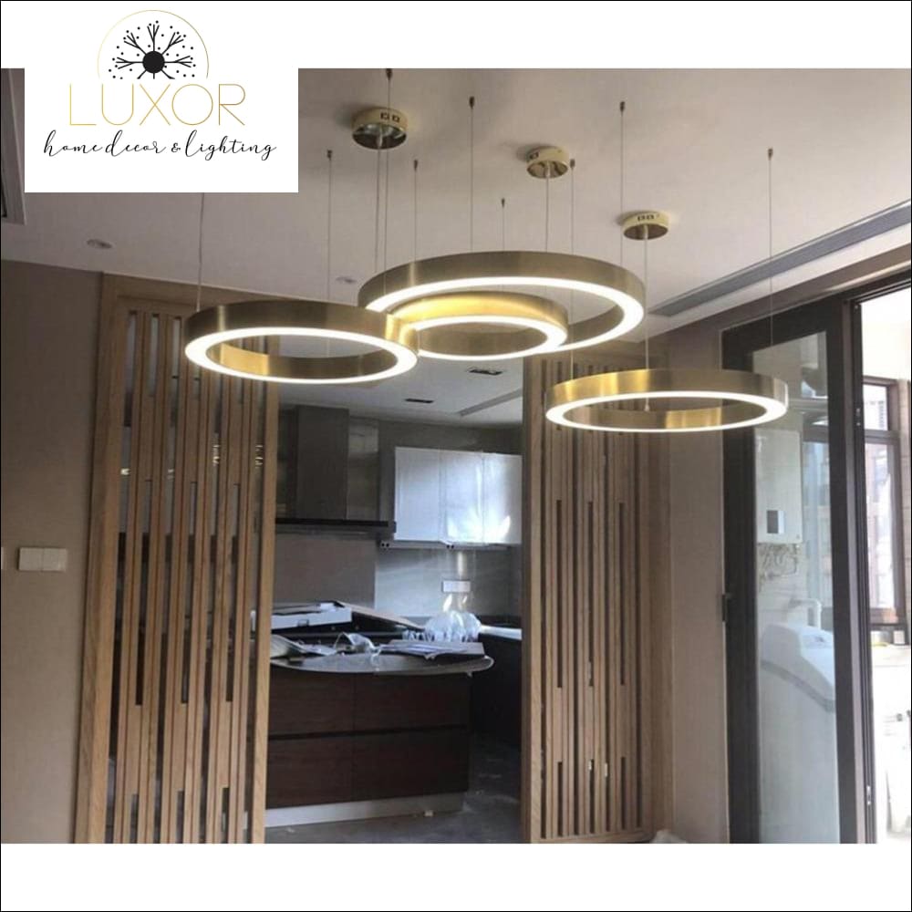 pendant lighting Melania Modern Circular Pendant - Luxor Home Decor & Lighting