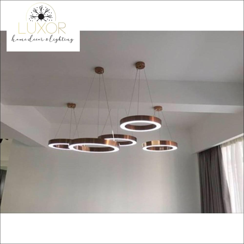 pendant lighting Melania Modern Circular Pendant - Luxor Home Decor & Lighting