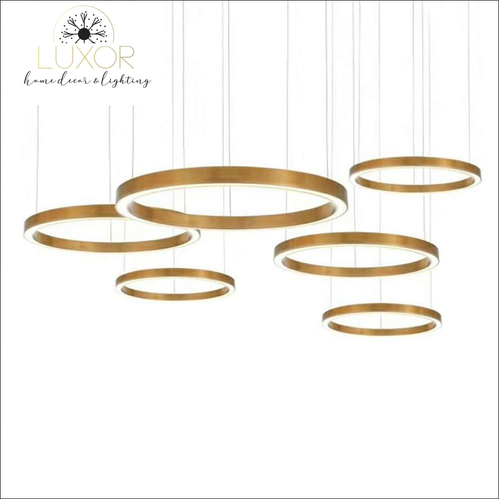 pendant lighting Melania Modern Circular Pendant - Luxor Home Decor & Lighting