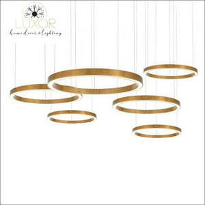 pendant lighting Melania Modern Circular Pendant - Luxor Home Decor & Lighting