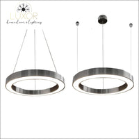 pendant lighting Melania Platinum Pendant Light - Luxor Home Decor & Lighting