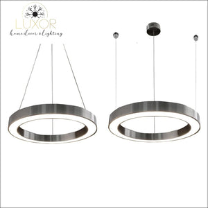 pendant lighting Melania Platinum Pendant Light - Luxor Home Decor & Lighting