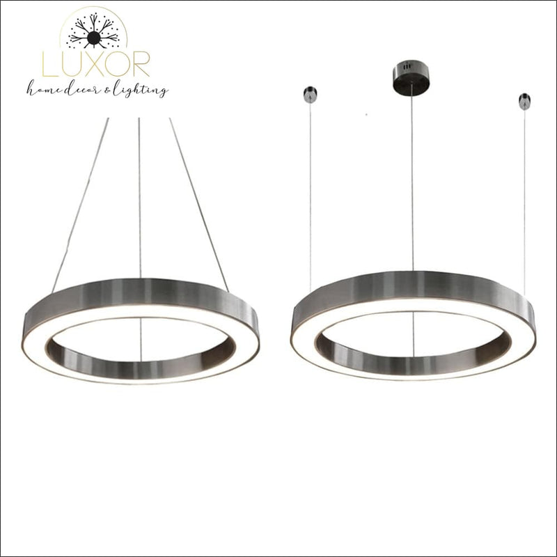 pendant lighting Melania Platinum Pendant Light - Luxor Home Decor & Lighting