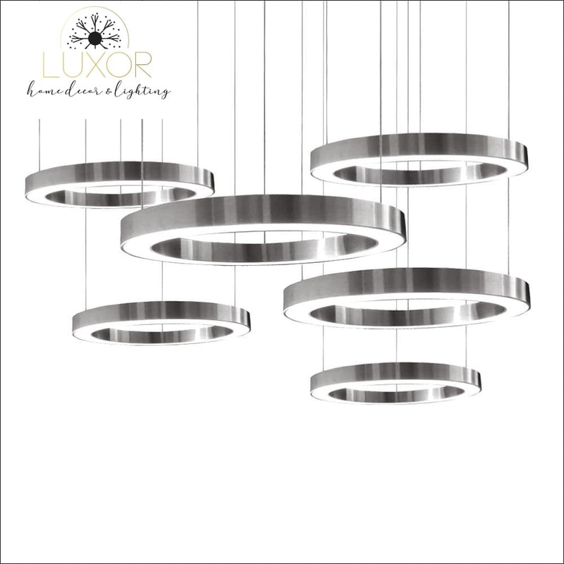 pendant lighting Melania Platinum Pendant Light - Luxor Home Decor & Lighting