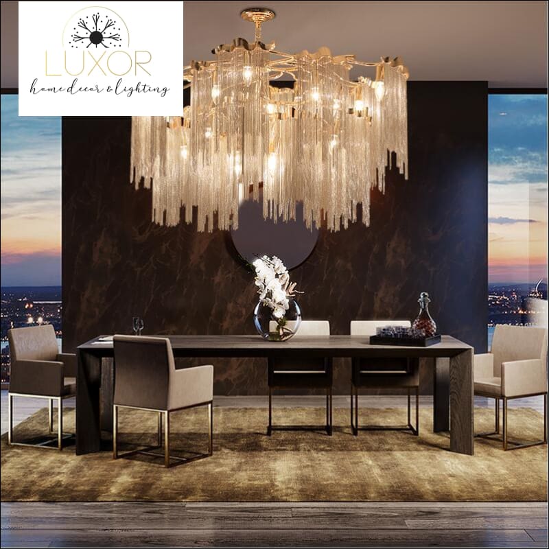chandeliers Memento Tassel Chandeliers - Luxor Home Decor & Lighting