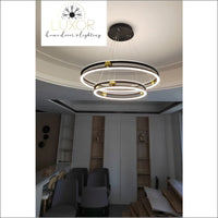 Milan Modern Ring Chandelier - chandeliers