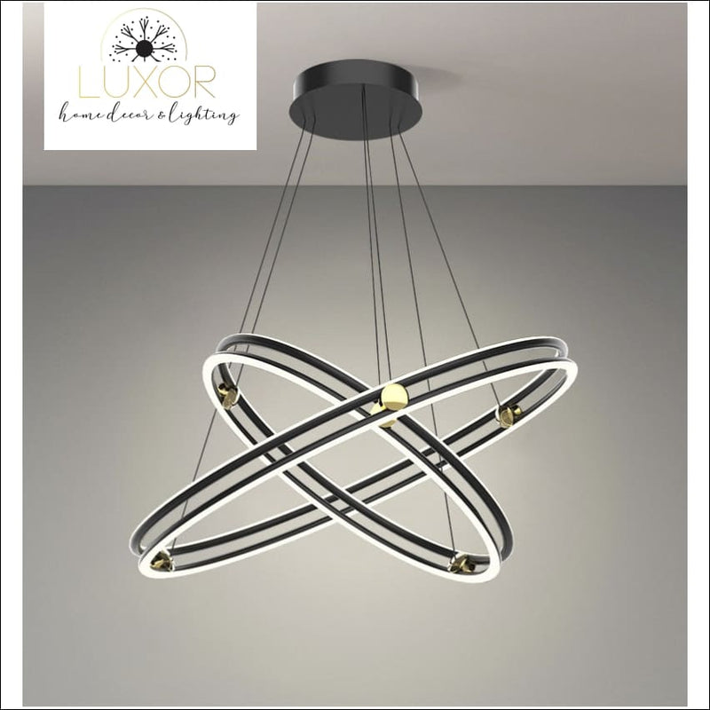 Milan Modern Ring Chandelier - chandeliers