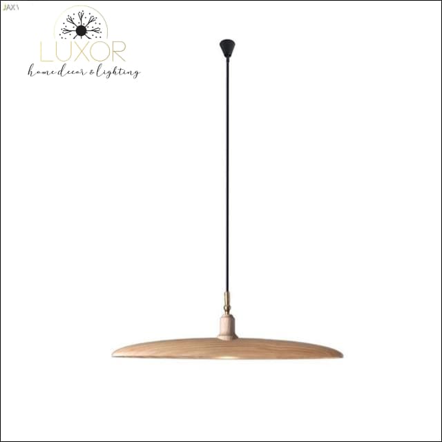 chandelier Minimalist Semicircular Solid Wood Pendant Light - Luxor Home Decor & Lighting