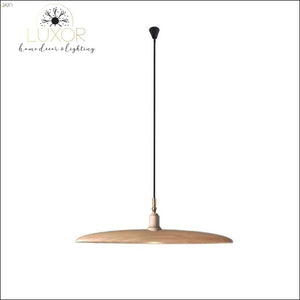 chandelier Minimalist Semicircular Solid Wood Pendant Light - Luxor Home Decor & Lighting