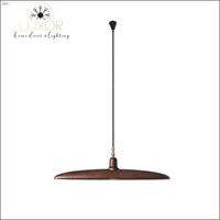 chandelier Minimalist Semicircular Solid Wood Pendant Light - Luxor Home Decor & Lighting