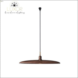 chandelier Minimalist Semicircular Solid Wood Pendant Light - Luxor Home Decor & Lighting