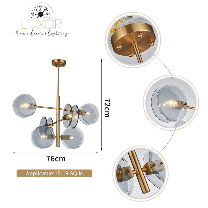 chandeliers Miso Nordic Chandelier - Luxor Home Decor & Lighting