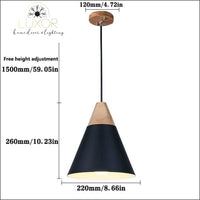 pendant lighting Modern Nordic Wood Hanging Light - Luxor Home Decor & Lighting