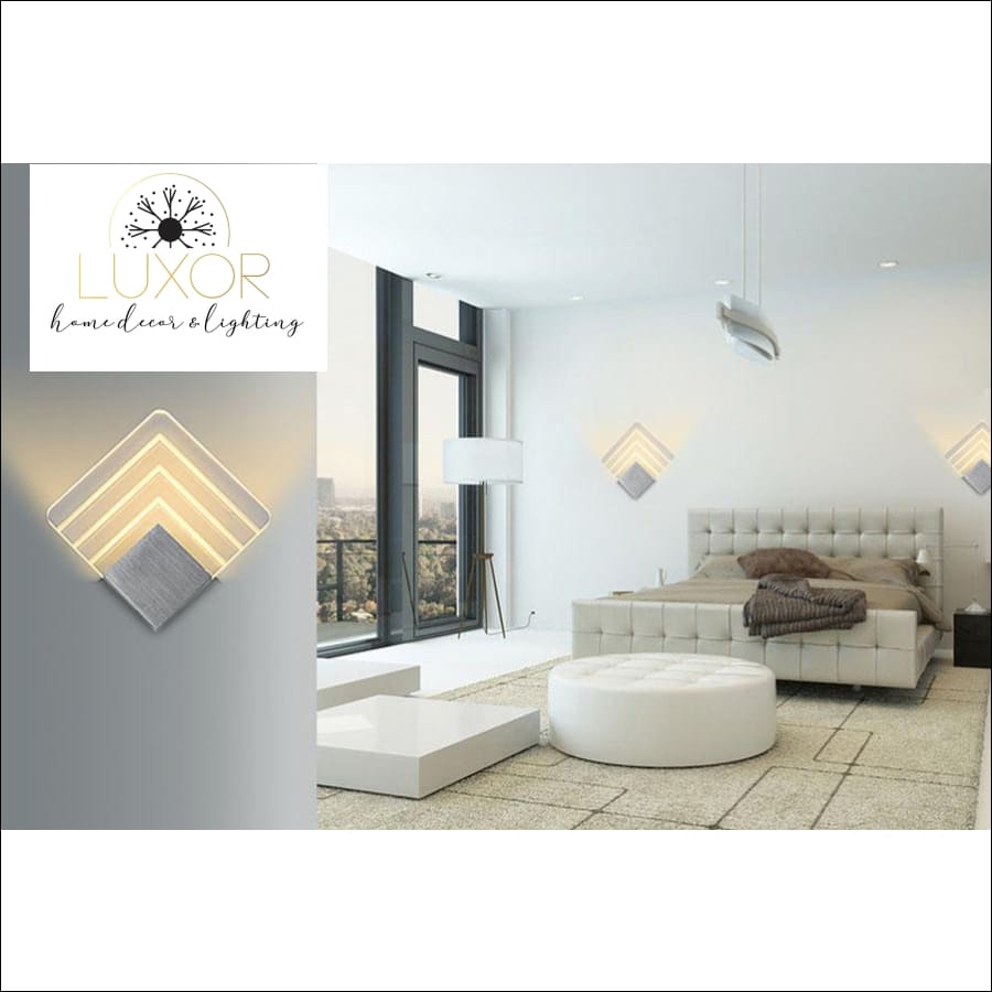 wall lighting Modern Wall Light Acrylic Sconce - Luxor Home Decor & Lighting