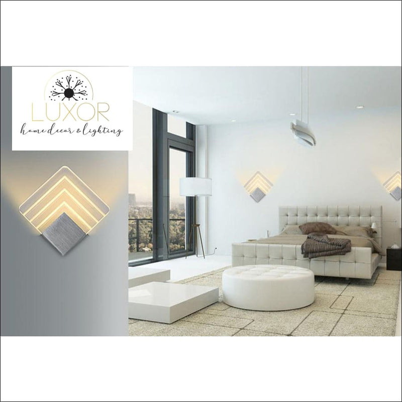 wall lighting Modern Wall Light Acrylic Sconce - Luxor Home Decor & Lighting