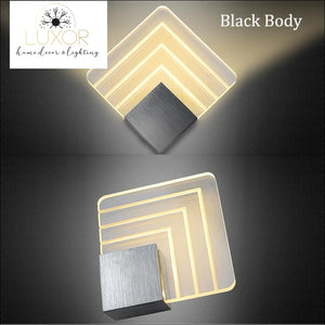 wall lighting Modern Wall Light Acrylic Sconce - Luxor Home Decor & Lighting