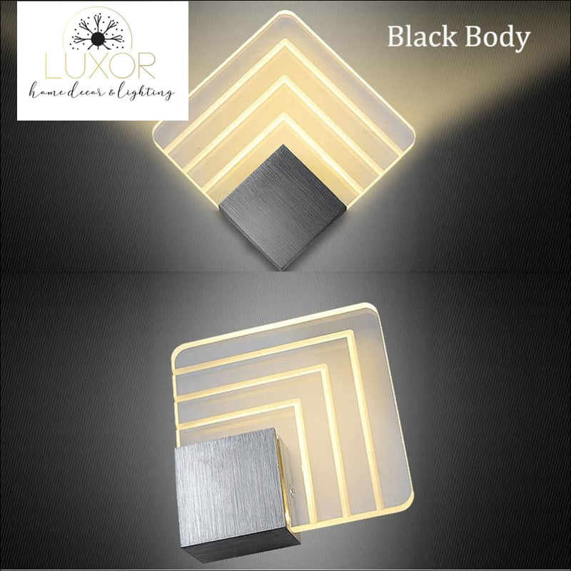 wall lighting Modern Wall Light Acrylic Sconce - Luxor Home Decor & Lighting