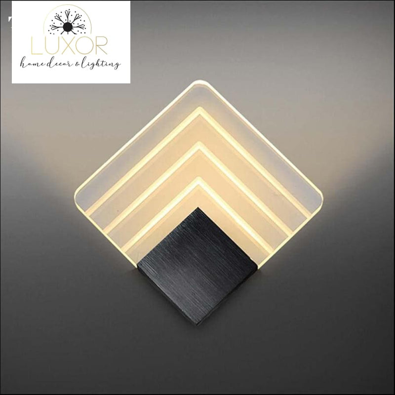 wall lighting Modern Wall Light Acrylic Sconce - Luxor Home Decor & Lighting