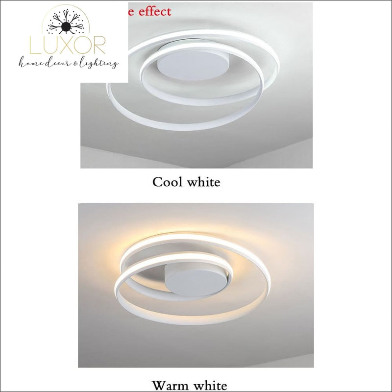ceiling lights Moderna Circular Modern Ceiling Light - Luxor Home Decor & Lighting