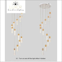 chandeliers Mona Modern Bubble Chandelier - Luxor Home Decor & Lighting