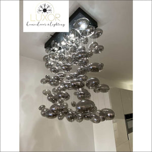 Mondrian Glass Chandelier - chandelier