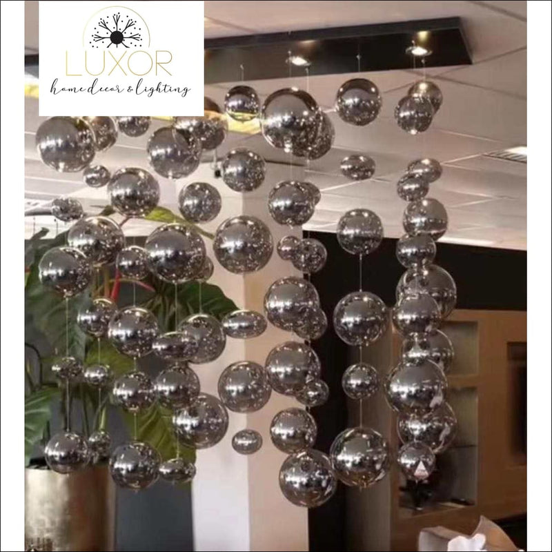 Mondrian Glass Chandelier - chandelier